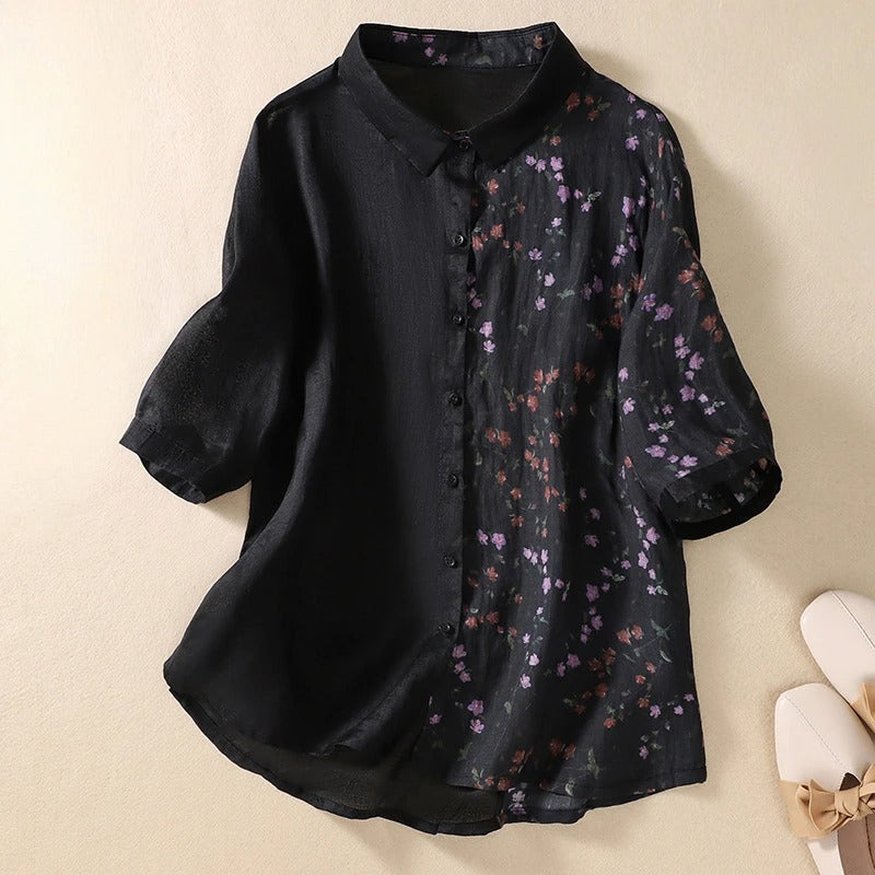 LIA LINEN SHIRT