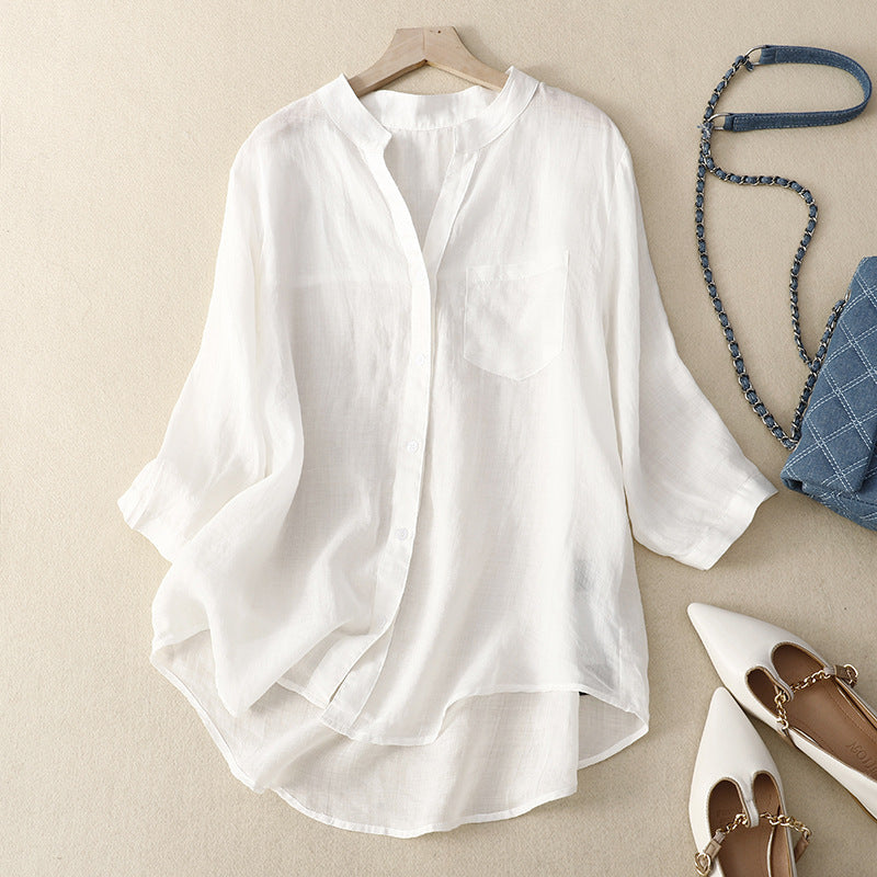 JULIA LINEN SHIRT