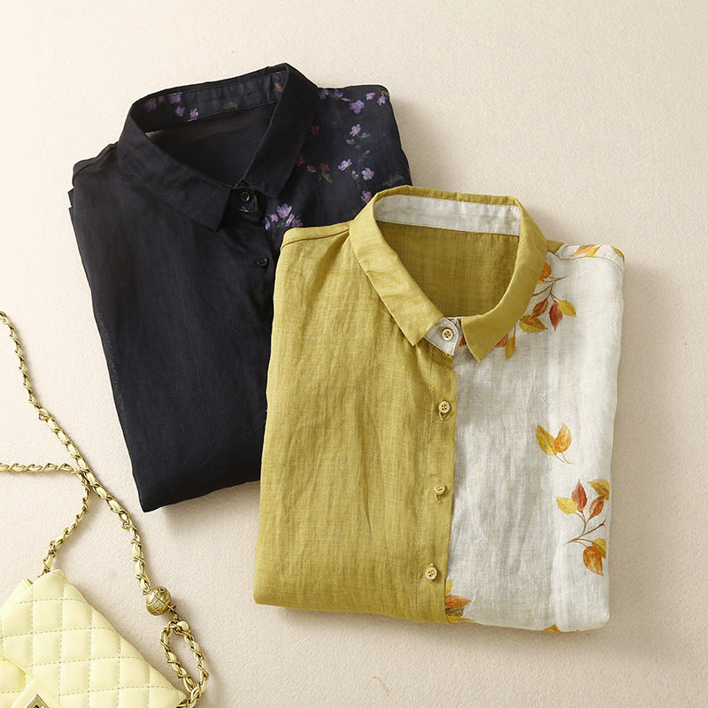 LIA LINEN SHIRT