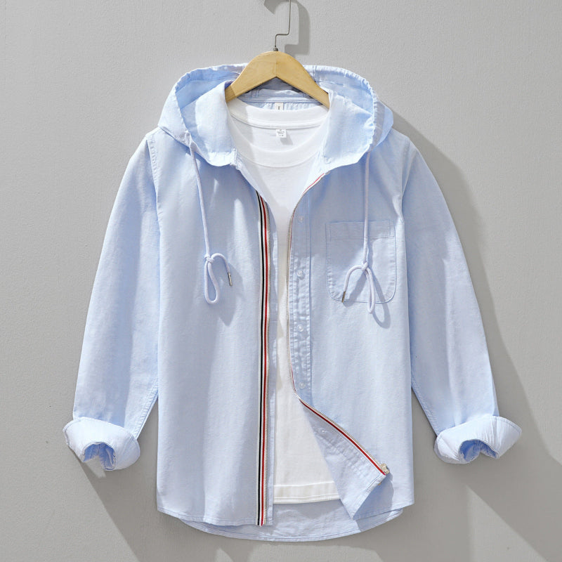 CASA LINEN HOODIE