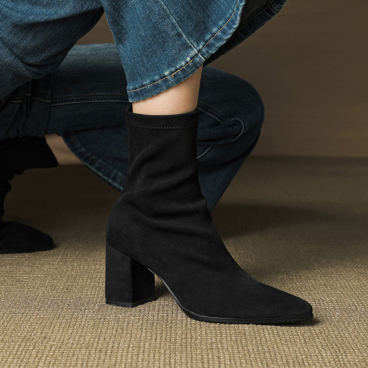 SIENNA SUEDE BOOTS