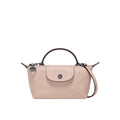 Mini Leather Longchamp Bag - Pink