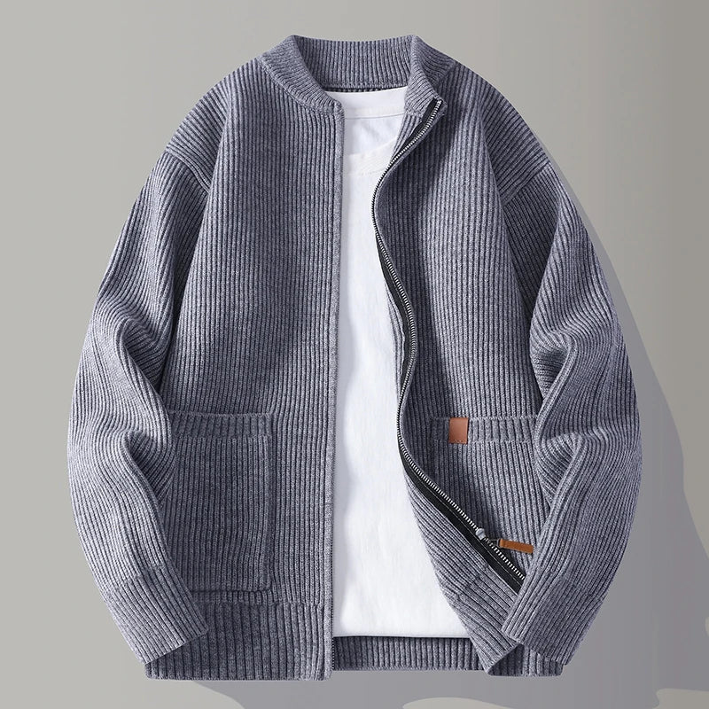NOVA RIB KNIT JACKET