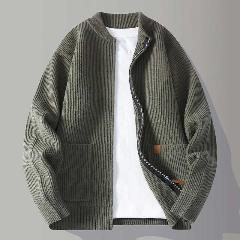 NOVA RIB KNIT JACKET